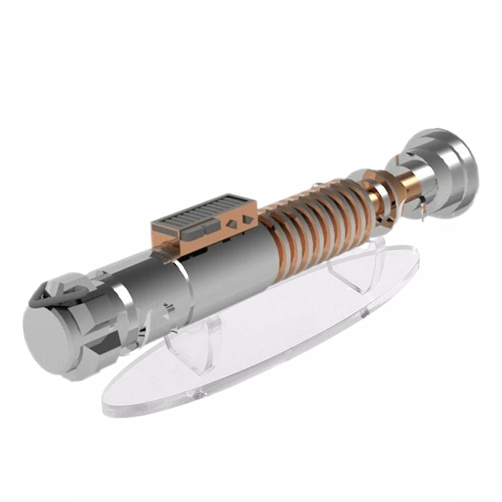 Lightsaber Stand Sword Stand Acrylic Desktop Lightsaber Stand Display Sword Stand for Lightsaber Display (Transparent) 3