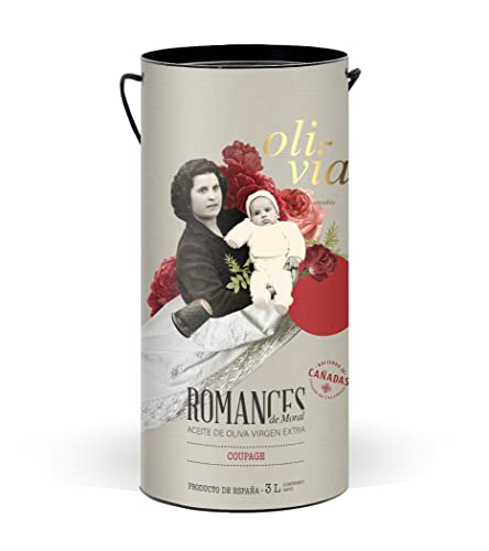 ROMANCES de Moral | Aceite de Oliva Virgen Extra (Coupage, 3 litros) | Mejor Aceite de Oliva Virgen Extra de Calatrava | AOVE gourmet de lujo picual y cornicabra, venta directa y producción limitada