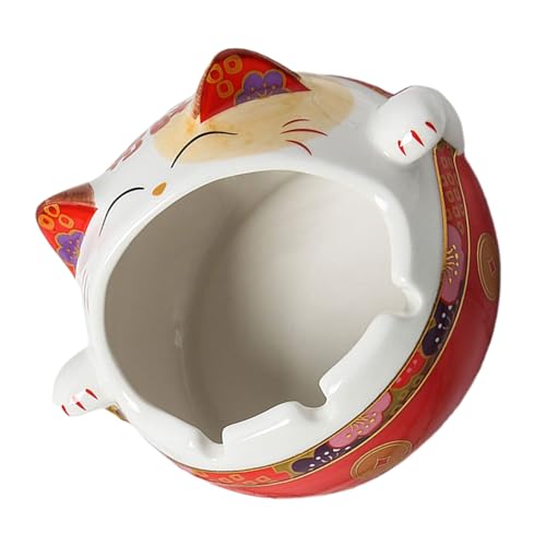 Cendrier de chat pour éviter les cendres volantes et purifier le salon