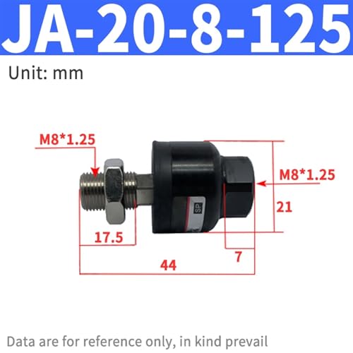Joint flottant pivotant JA6 pour aligner un cylindre d'air