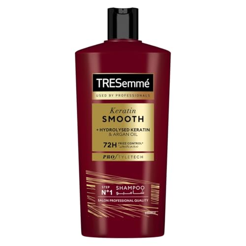 TRESemme Keratin Smooth Shampoo with Argan Oil for Dry & Frizzy Hair 600ml