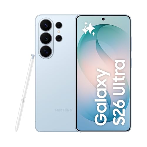 Samsung Galaxy S26 Ultra 5G - Sky Blue, 512GB (CAD Version & Warranty, Unlocked) - 6.9" Privacy Display, Snapdragon 8 Elite Gen5, 200MP, Built-in S Pen, 60W Fast Charging - Financing Available by Samsung - Used condition - CA$1679.73