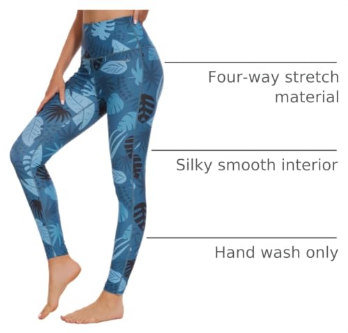 Image of Ubestyle Women's Swim Pants UPF 50+ High Waist Rash Guard Leggings