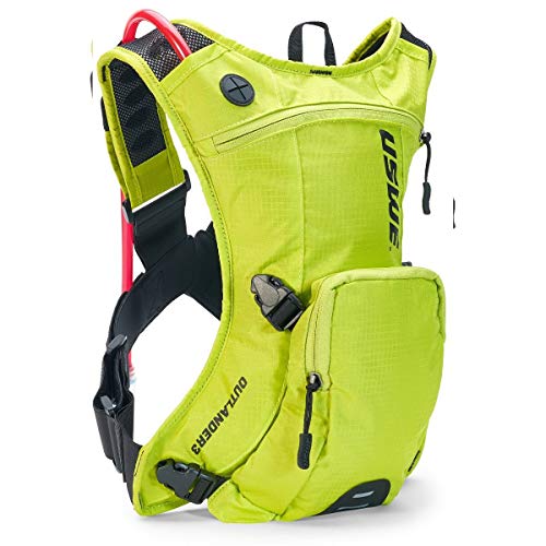 USWE Sports Outlander 3: Mochila de hidratación con Cuchilla   Color Amarillo
