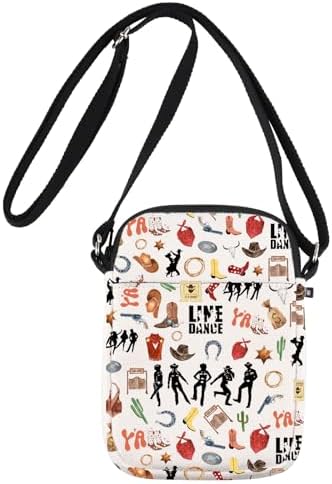 Clap for Peace 8 JNIAP Line Dance Crossbody Bag Country Music Line Dancing Gifts L...