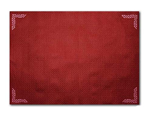 MANTELES PAPEL INDIVIDUALES 30X40 CM COLOR ROJO - 1000 UNIDADES "DON CLEVER"