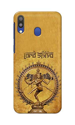 Image of PRINTFIDAA Lord Shiva As Nataraj Printed Designer Hard Case for Samsung Galaxy M20, SM-M205F / DS, SM-M205FN / DS Back Cover -(e) RPM1004