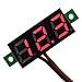 Produktbild DROK® Mini 0.28"Digital Spannung Meter DC 2.5~30V Volt Prüfer LED-Panel Voltmeter 2 Draht Auto-Motorrad-Batterie-Monitor-Lehre