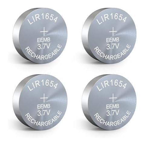 EEMB 4PACK LIR1654 3.7V Lithium-ion Batteries Cover