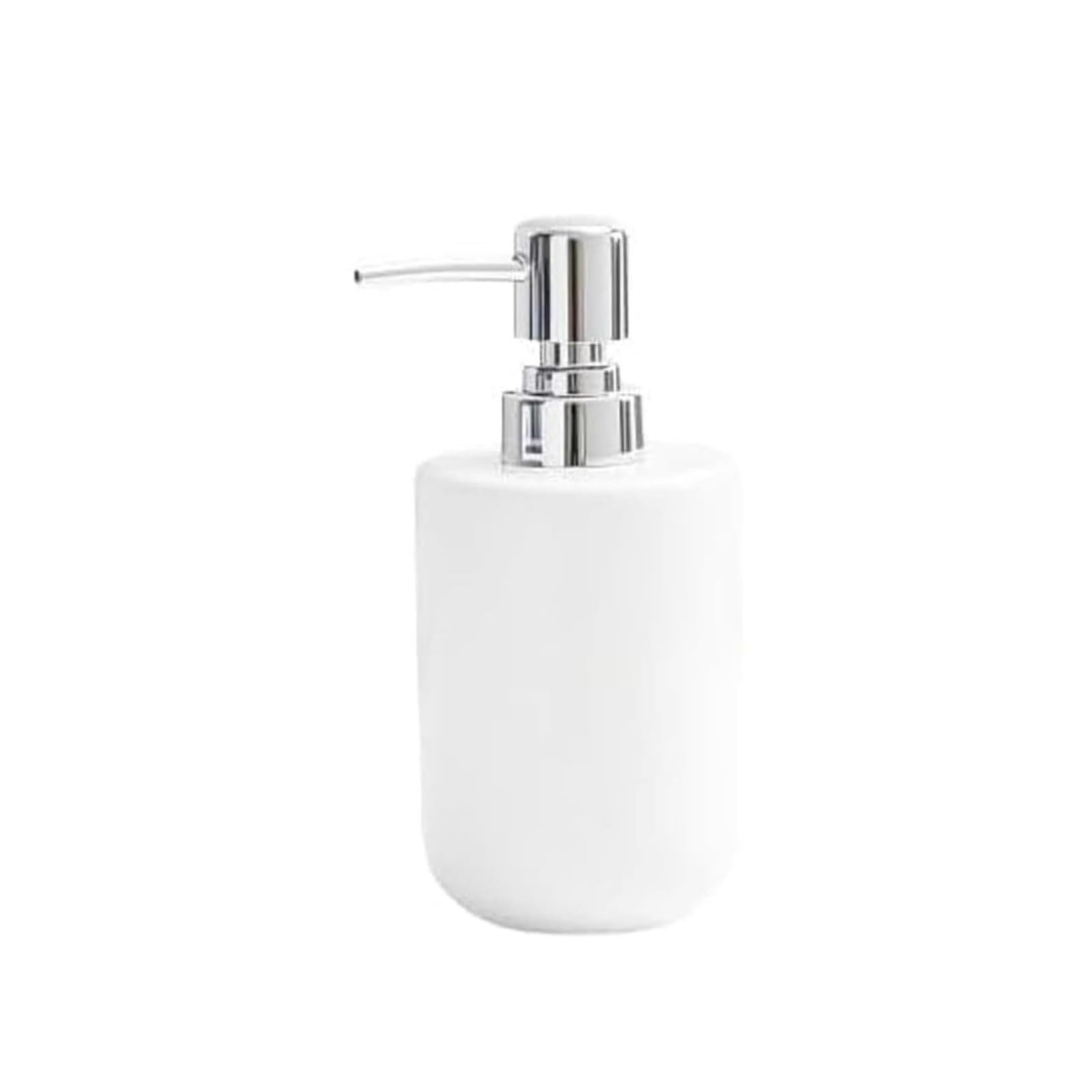 Hand Ceramic Soap Dispenser with Rust Proof Pump 12OZ Leak-Proof Refill Hand Liquid Lotion Dish for Bathroom(Black-gold)