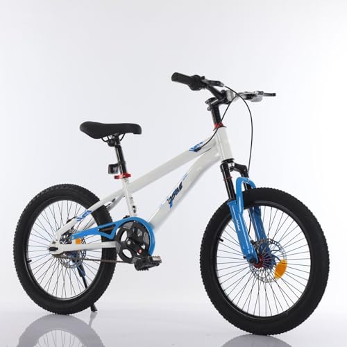 Bicicleta de Montaña para Adolescentes de 24 Pulgadas con Doble Amortiguador y Frenos de Disco Dobles C,20 Inches