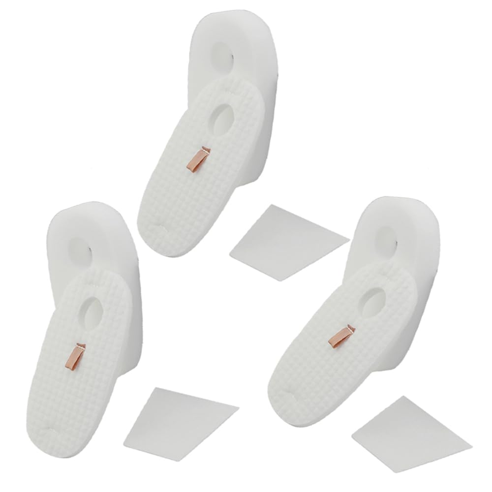 3 Pack Filters Kit for Earlier Version of Shark Rocket DeluxePro TruePet HV319Q HV320 HV321 HV322 HV324Q HV325 UV330 UV422, Replacement Part 1080FTV320 1084FTV320