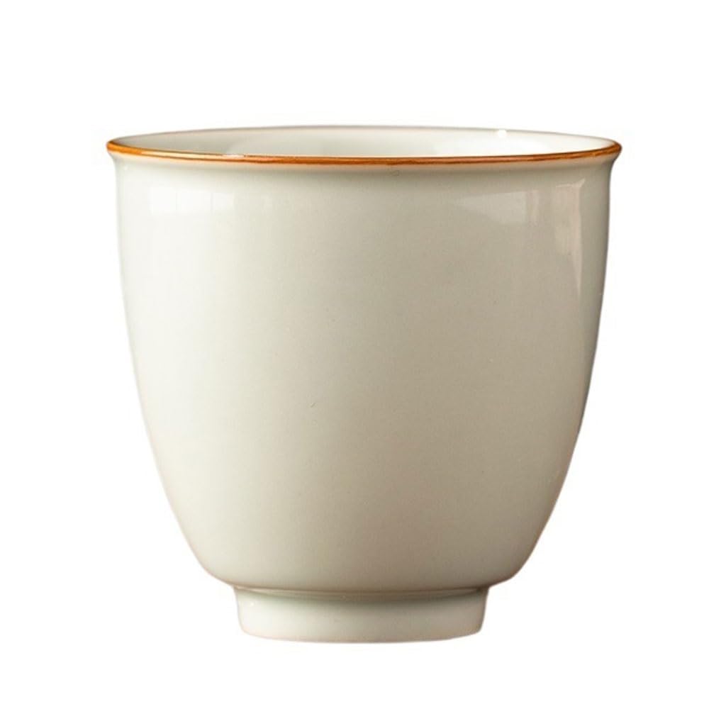 Taza de té grande de cerámica con recipiente para remojar para la tarde