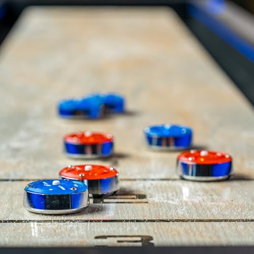 Atomic 9\' Azure LED Shuffleboard Table
