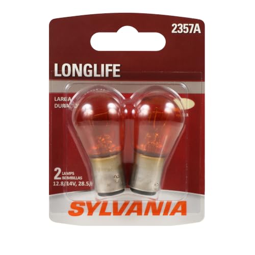 SYLVANIA - 2357A Amber Long Life Miniature Bulb...