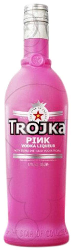 3 × Licores Trojka Pink (Caja de 3 Botellas de 70 cl)