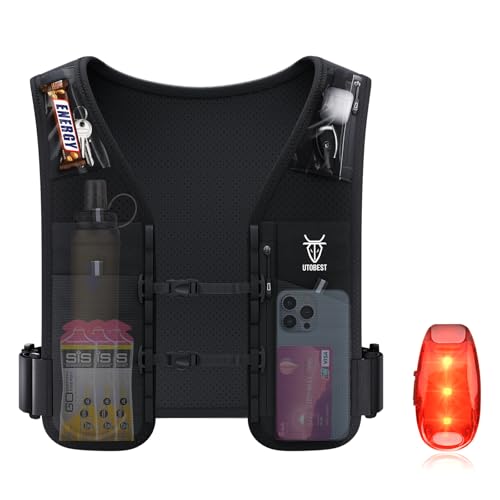 Gilet de course à pied réfléchissant et ultraléger UTOBEST 5L de trail