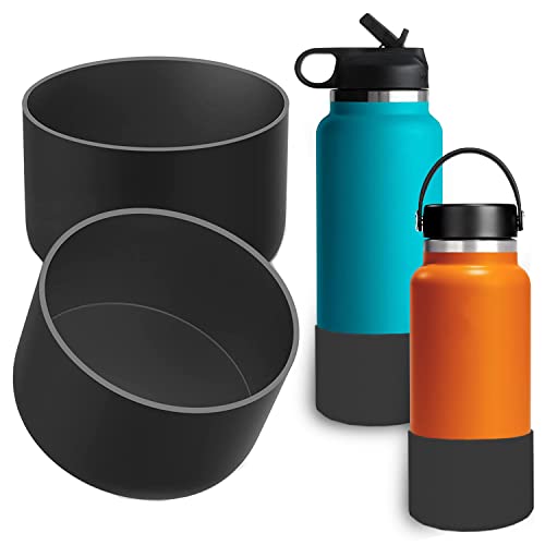 CORYTAO Boot for Hydroflask 32-40oz Water Bottle, Silicone Black, 1 Pcs