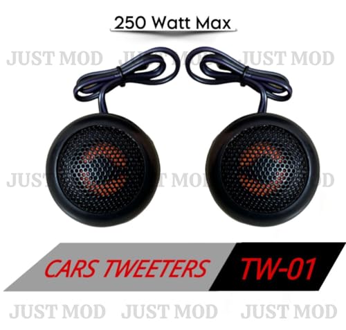 Image of Car Tweeter Speaker Coaxial Audio Stereo Mini Tweeter Car Universal 250 watt Max 60w RMS (1 Set)