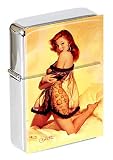Colette Pin Up Girl Briquet à Capuchon Amovible Boîte de Cadeau