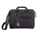 Greekgear Sigma Nu Crest - Shield Briefcase Attache Black
