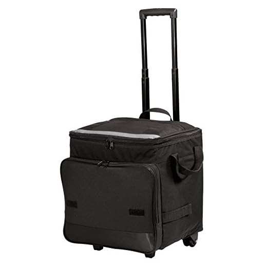 Port Authority luggage-and-bags Rolling Cooler OSFA Black