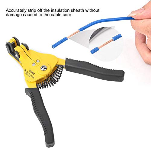 Wire Stripping Pliers, Automatic Wire Stripper Pliers Electricians Cable Stripping Tool 0.9/1.25/2.0/3.5/5.5mm - Image 2