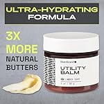 Beard Balm for Men - Travel Pack - Supports Thicker Beard, Lumber Yard Scent, Natural Ingredients Butter Reduces Dryness & Enhances Look - 2 oz - Image 3