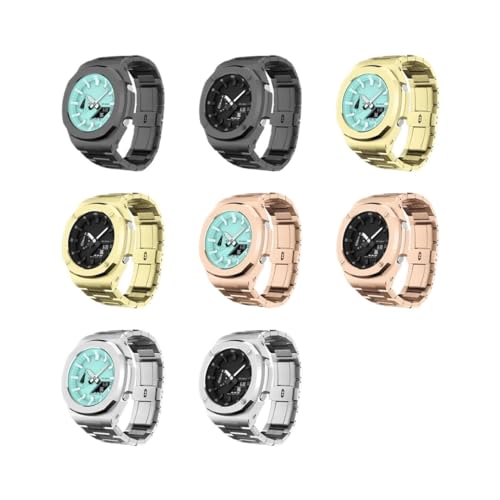 Kit de modification Casio GA2100 acier style Nautilus pour le quotidien - 7