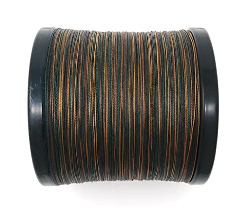 Reaction Tackle Braided Fishing Line Green Camo 30Lb 1500Yd #TOP2