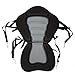 Dasing Asiento acolchado para kayak, con base acolchada y antideslizante, respaldo ajustable con cojín para barco