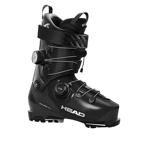 Head Kaliber 95 W MV Gripwalk BOA 2 Women's Alpine Ski Boots, Black, 24.5