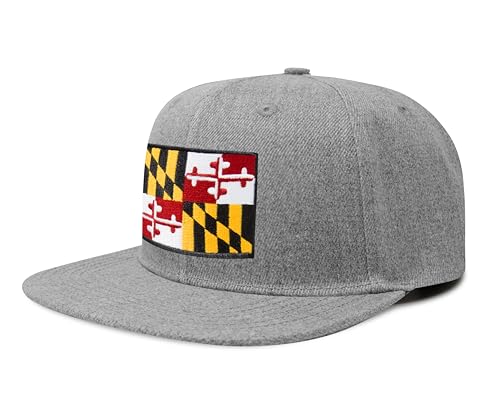 Image of International Tie State Hat for Men and Women, Adjustable Snapback Trucker Baseball Cap with Embroidered Patch