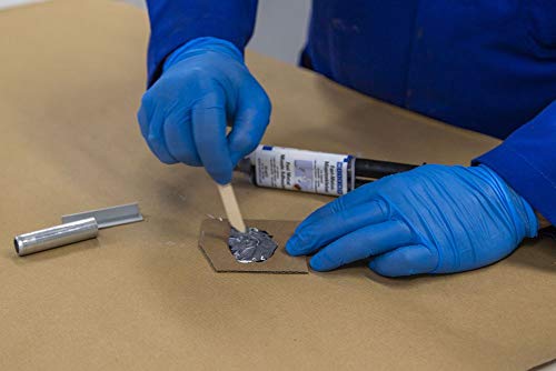 WEICON Fast-Metal Minutenkleber 24 ml | Flüssigmetall | 2-Komponenten-Epoxidharzkleber für Metall, Holz, Stein u. v. m.