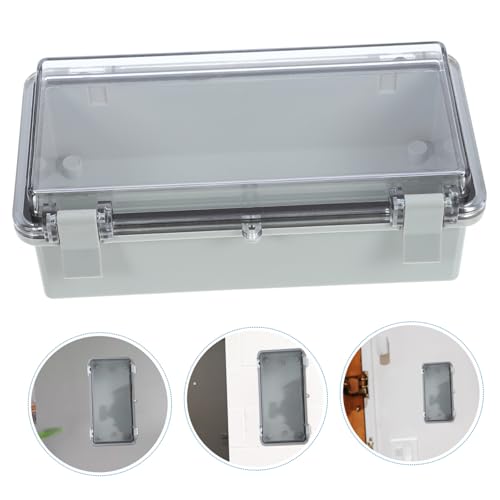 Boîte de jonction étanche extérieure boîtier électrique plastique lot de 4 - 2