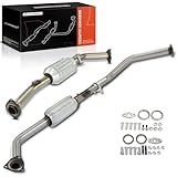 A-Premium Left and Right 2-PC Catalytic Converter Kit Direct-Fit Compatible with Toyota Sequoia 2001 2002 2003 2004 4.7L, EPA Compliant, Replace# 174500F030, 174100F020