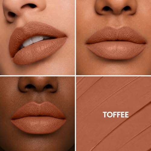 Image of Fashion Colour Supreme Lasting Honey Lip Non Transfer Lipstick 2.6g | Lipstick For Women | Available in 18 Super Creamy Shades | (318-Toffee, 2.6g)