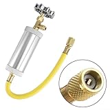 Aprilsunnyzone Vehicle Air Conditioner Adapter R134A R12 Oil Injector with Seamless Manifold Gauge Integration - Image 3