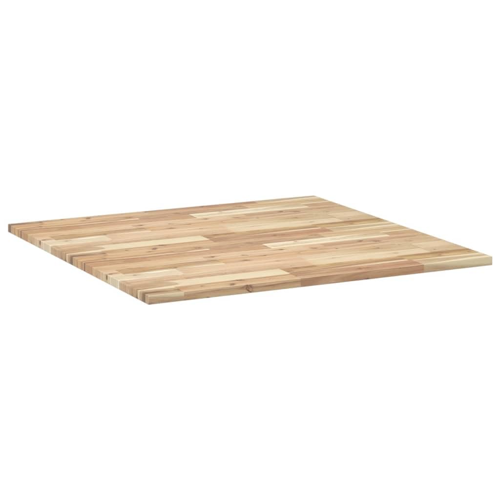 Blat stołu akacja lite drewno 90 x 90 x 2 cm kwadratowy