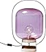 Produktbild Kare Design Tischleuchte Jupiter Pink, moderne Tischlampe, Nachttischlampe, Wohnzimmerlampe, Lampe, Leuchte für den Tisch oder die Kommode (H/B/T) 54x35x30cm