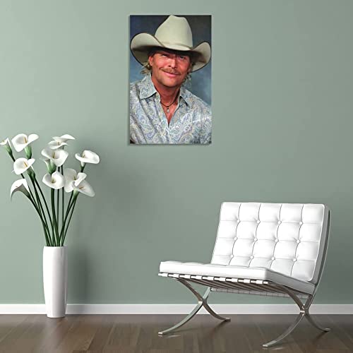 Tableaux sur toile Alan Jackson de qualité supérieure en format 50x70cm - 4