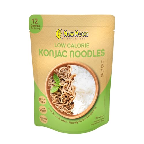 New Moon Low Calorie Konjac Round Noodles 270g
