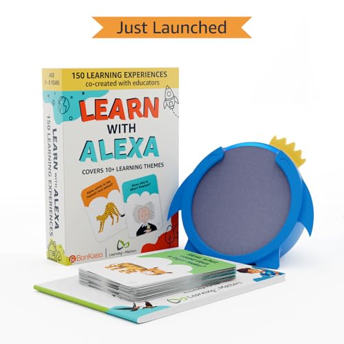 Amazon Echo Pop (Purple) combo for Kids aged 4+ years with Alexa Activity Kit and Shark Sleeve by BonKaso | Interactive learning, stories, rhymes &... - Image 2