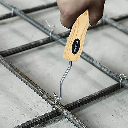 Image of 4 Pieces Wire Twister,Rebar Wire Twister Pull Tie Wire Twister, Concrete Metal Wire Twisting Fence Tool