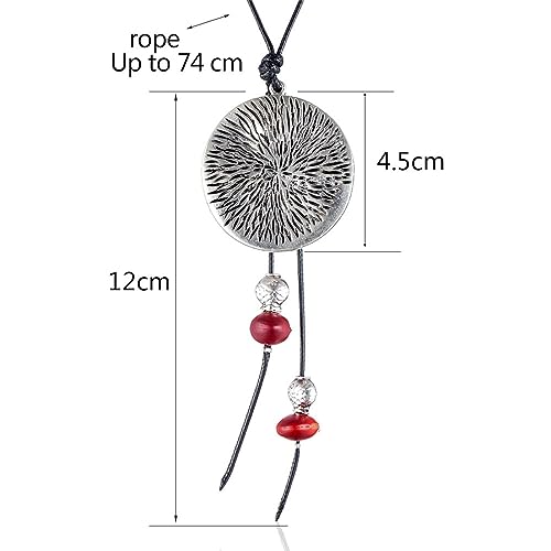 Colliers et pendentifs déclaration à chaîne en corde texturée - 3