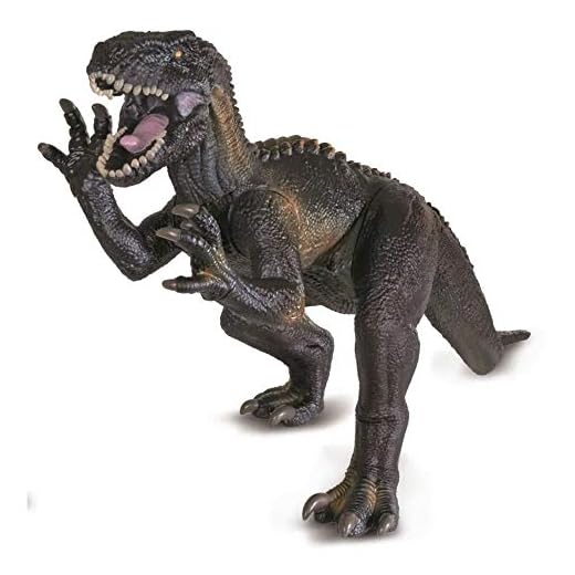 Dinossauro Indoraptor Jurassic World, Mimo Brinquedos, Preto