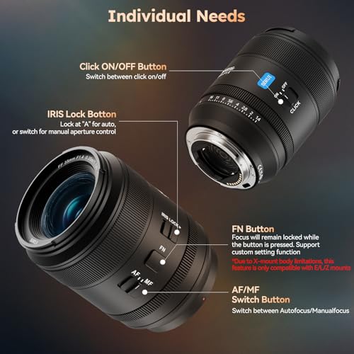 Image of SIRUI Aurora 35mm F1.4 Full Frame Auto Focus Lenst | Large Aperture Prime Lens | Fast & Silent AF | STM Motor | Lightweight Wide-Angle Lens for Photography & Video (Sony E)