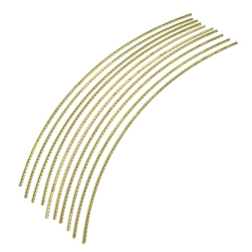 Levemolo ギターフレットワイヤーセット 長さ200mm ギターピン交換キット アコースティックギターとエレキギター用 10個