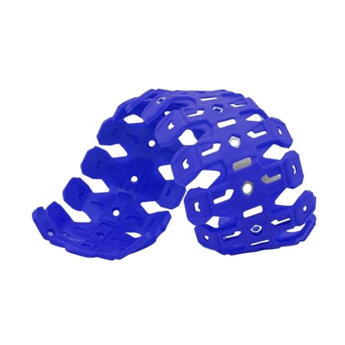 Bouclier thermique d'échappement moto bleu 60cm pour YZ125 YZ250
