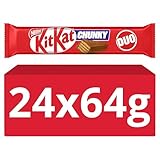 Kit Kat Chunky Duo Lot de 24 barres de chocolat au lait 64 g